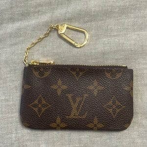 LV keychain coin purse